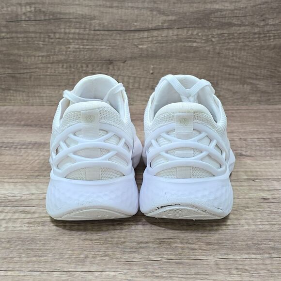 Kizik Athens Men's 6 Women's 7.5 Wide White Hands Free Shoes (I3FC DATHWT01-2E) - Picture 4 of 10